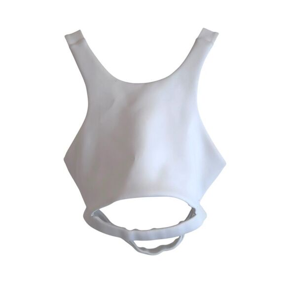 Cleo Harper White Coco Bralette Sports Bra Size XS - Picture 3 of 6